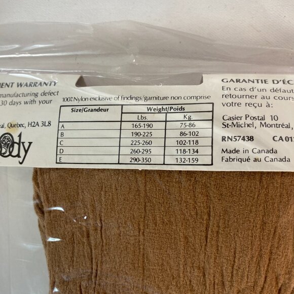 NWT Plus Size Pantyhose Size E - Fits 290-350 lbs - Picture 8 of 10